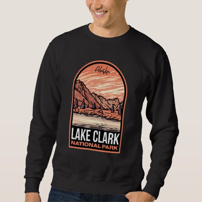 Sudadera Parque nacional Lake Clark Alaska (Anverso)