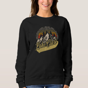 Sudadera Parque Nacional Lake Clark Alaska Vista Vintage 1