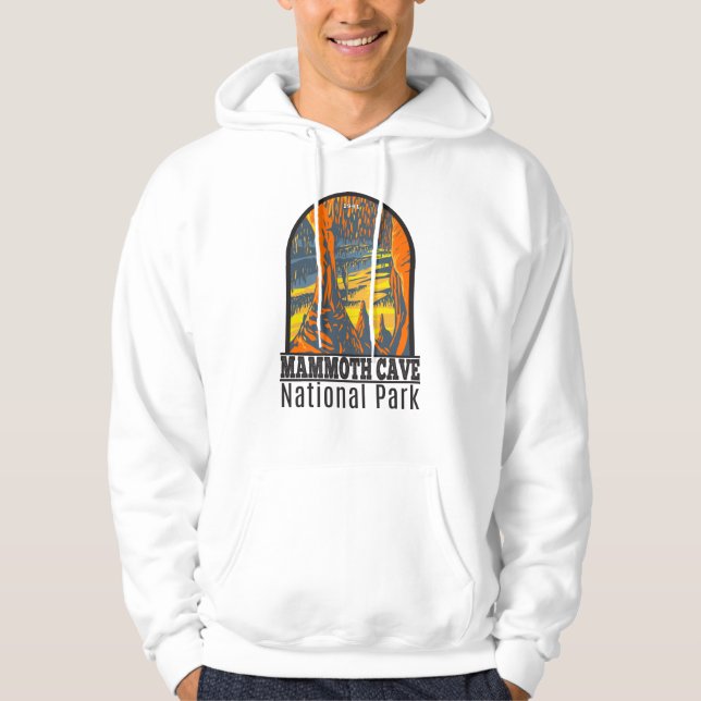 Sudadera Parque nacional Mammoth Cave Kentucky (Anverso)