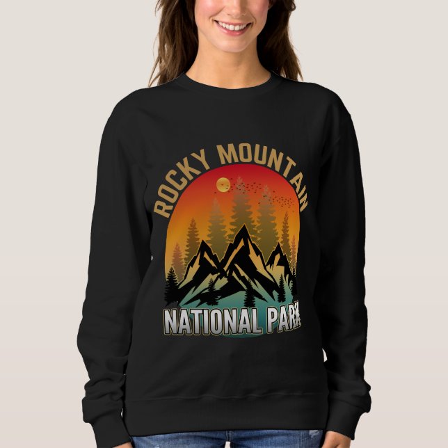 Sudadera Parque Nacional Montaña Rocky (Anverso)
