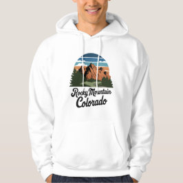 Sudadera Parque nacional Montaña Rocosa Retro