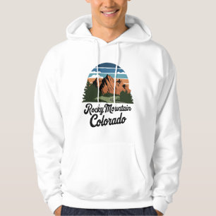 Sudadera Parque nacional Montaña Rocosa Retro