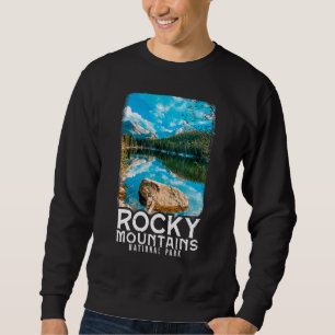 Sudadera Parque Nacional Montañas Rocosas Turista Rockies