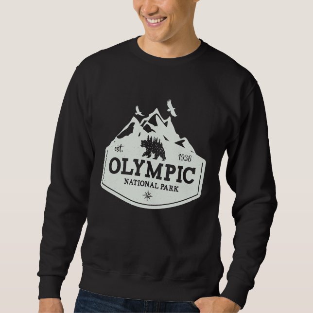Sudadera Parque nacional olímpico Washington (Anverso)