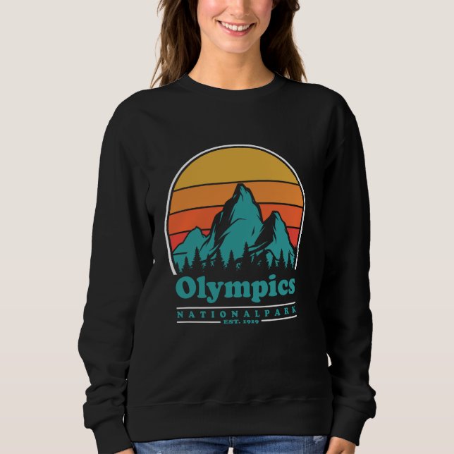 Sudadera Parque Nacional Olympics Est 1919 (Anverso)