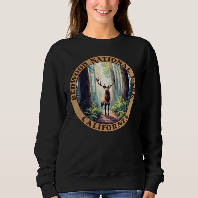 Sudadera Parque nacional Redwood California (Anverso)