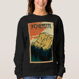 Sudadera Parque nacional Retro Yosemite California 1