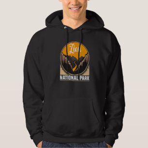 Sudadera Parque Nacional Retro Zion US Aventura Vintage Uta