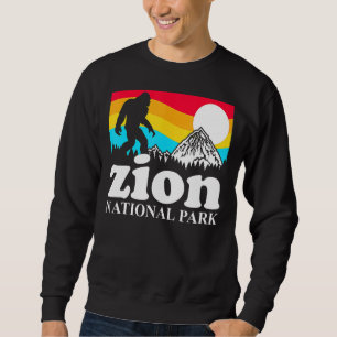 Sudadera Parque nacional Retro Zion Utah