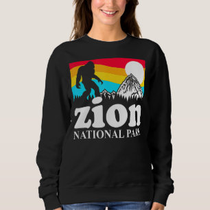 Sudadera Parque nacional Retro Zion Utah