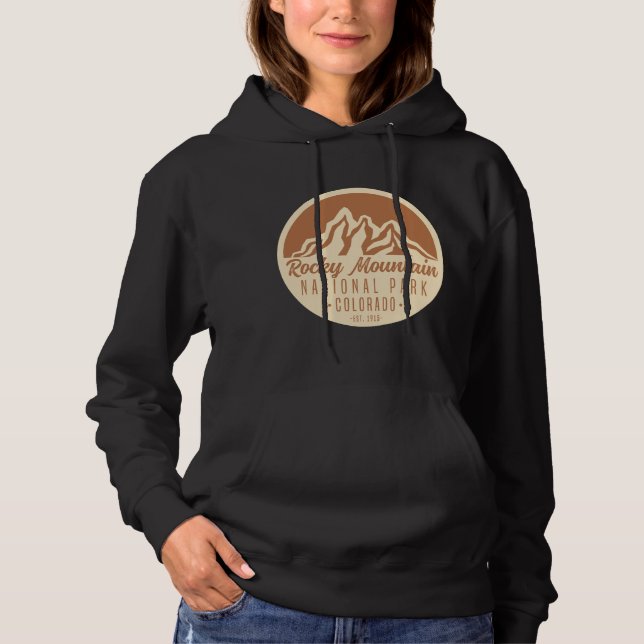 Sudadera Parque nacional Rocky Mountain Colorado (Anverso)