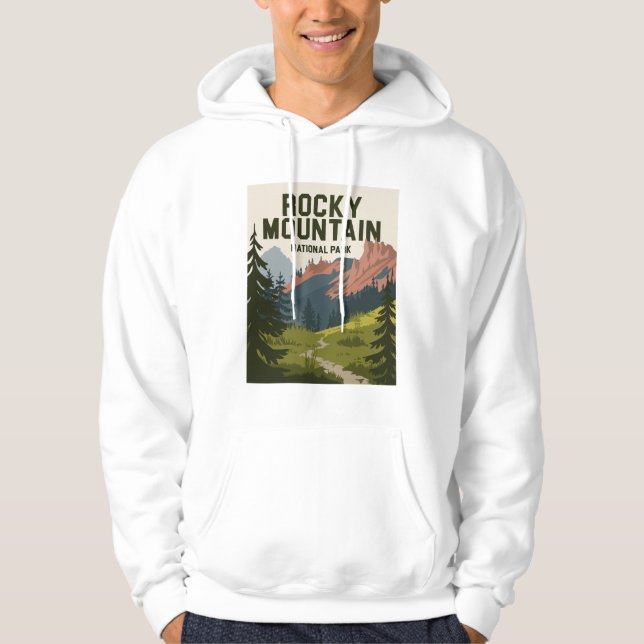 Sudadera Parque nacional Rocky Mountain Colorado (Anverso)