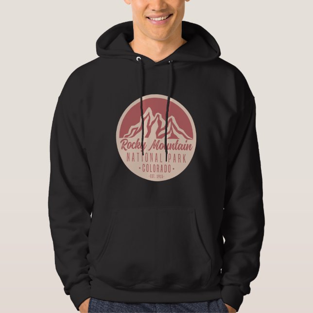 Sudadera Parque nacional Rocky Mountain Colorado (Anverso)