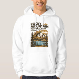 Sudadera Parque nacional Rocky Mountain Colorado Vintage Ar