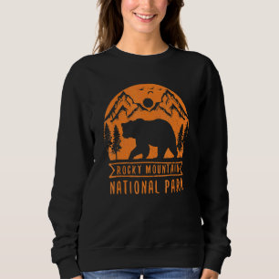 Sudadera Parque Nacional Rocky Mountain U Vintage Colorado