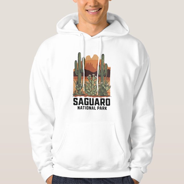 Sudadera Parque nacional Saguaro Cactus (Anverso)