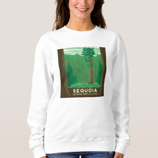 Sudadera Parque nacional Sequoia (Anverso)
