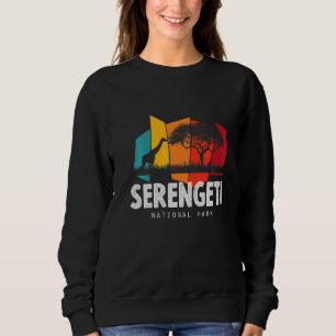 Sudadera Parque Nacional Serengeti Safari África Sabana Jir