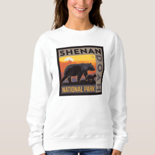Sudadera Parque nacional Shenandoah Mama Bear & Cubs