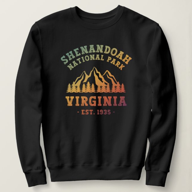Sudadera Parque nacional Shenandoah Virginia Estados Unidos (Anverso del diseño)