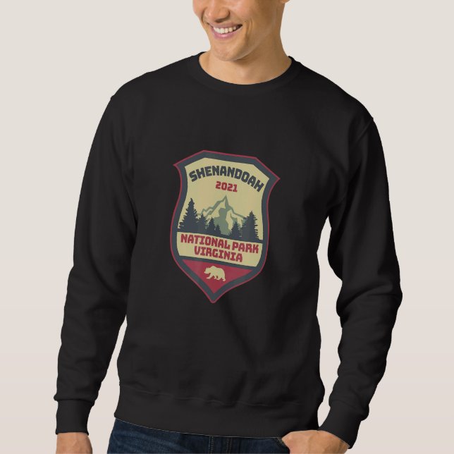 Sudadera Parque nacional Shenandoah Virginia Souvenir (Anverso)