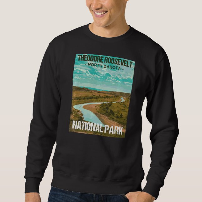 Sudadera Parque nacional Theodore Roosevelt North Dakota Po (Anverso)