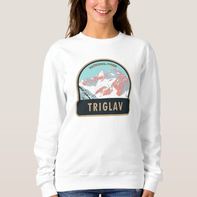 Sudadera Parque nacional Triglav Monte Triglav Eslovenia (Anverso)