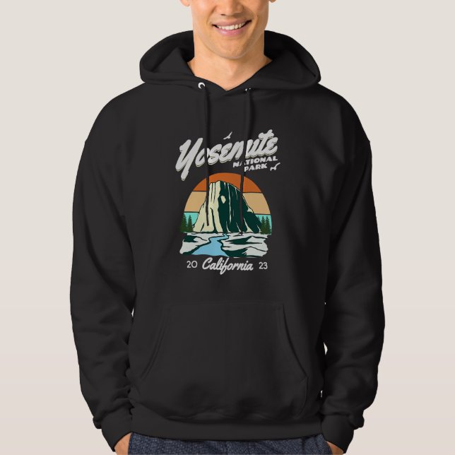Sudadera Parque Nacional Vintage Yosemite Montaña Californi (Anverso)