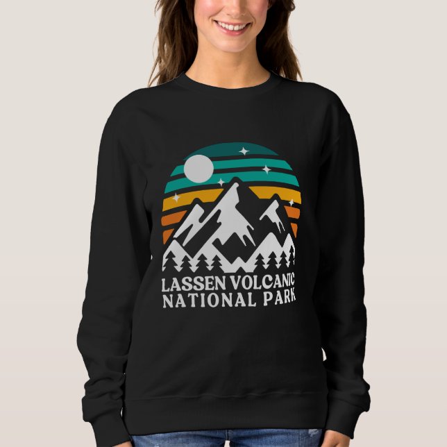 Sudadera Parque Nacional Volcánico de Lassen, Monte Lassen (Anverso)