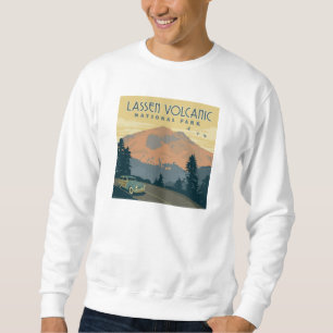 Sudadera Parque nacional volcánico de Lassen   Viaje por ca