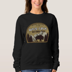 Sudadera Parque Nacional Wind Cave Camping Dakota del Sur V