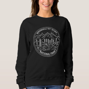 Sudadera Parque nacional Wrangell St Elias Alaska Monoline