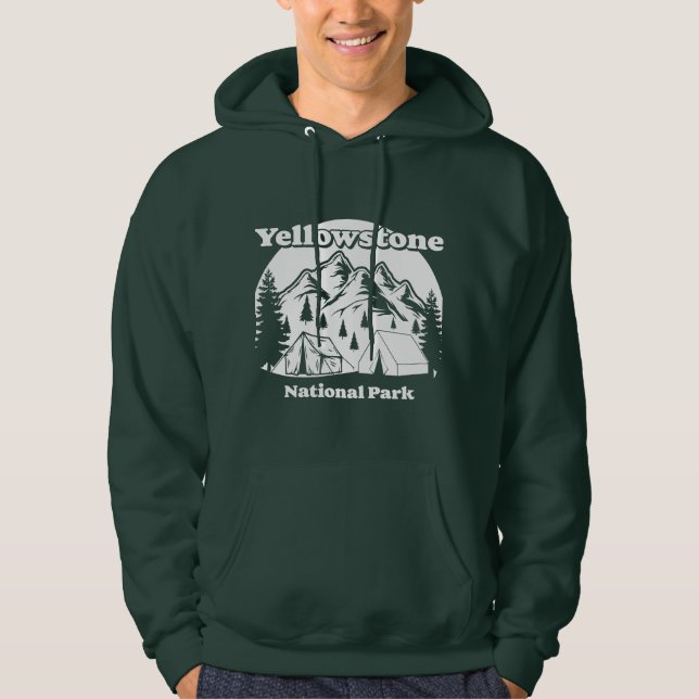 Sudadera Parque nacional Yellowstone (Anverso)