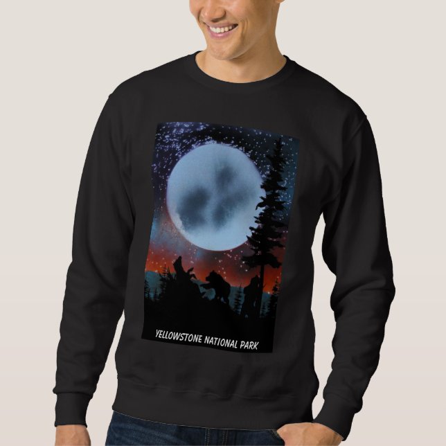 Sudadera Parque nacional Yellowstone (Anverso)
