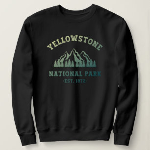 Sudadera Parque nacional Yellowstone Gradient Camping