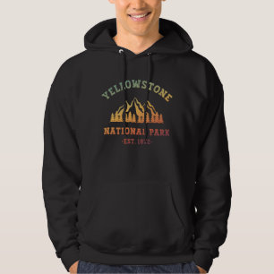 Sudadera Parque nacional Yellowstone Gradient Camping