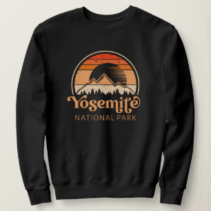 Sudadera Parque nacional Yosemite, California Retro Vintage