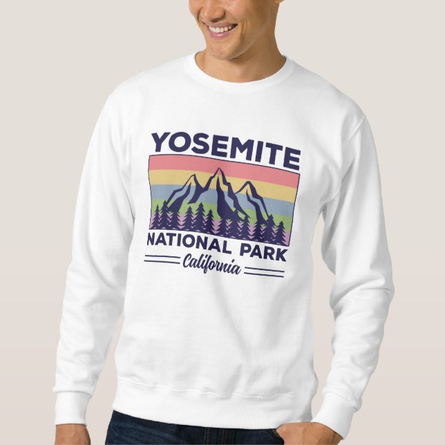 Sudadera Parque Nacional Yosemite, California, Senderismo R (Anverso)