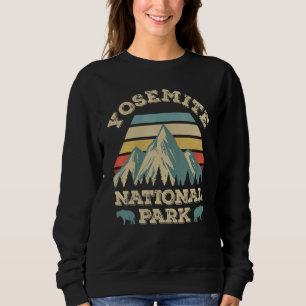 Sudadera Parque nacional Yosemite de Retro Vintage Californ