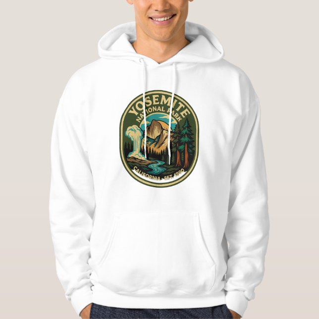 Sudadera PARQUE NACIONAL YOSEMITE - Emblema Antiguo de Guar (Anverso)