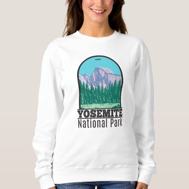 Sudadera Parque nacional Yosemite Half Dome California (Anverso)