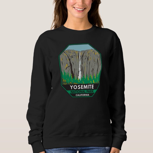 Sudadera Parque nacional Yosemite Ribbon Falls California (Anverso)