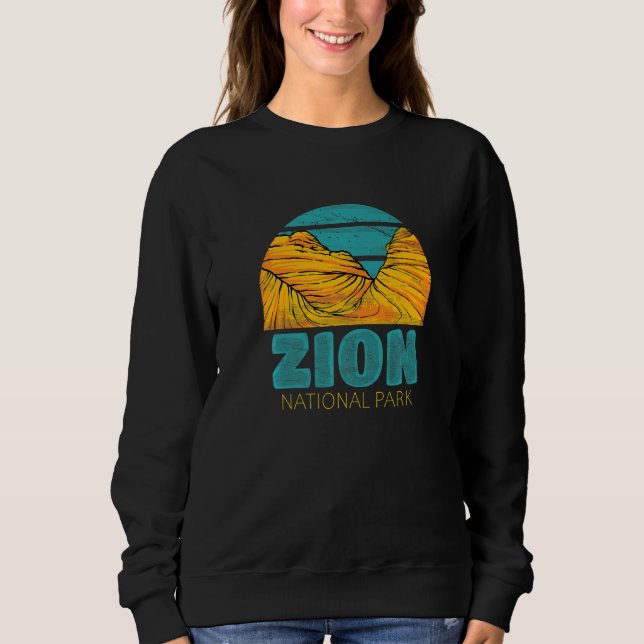 Sudadera Parque Nacional Zion  2 (Anverso)