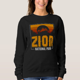 Sudadera Parque Nacional Zion Retro US Vintage Utah Aventur