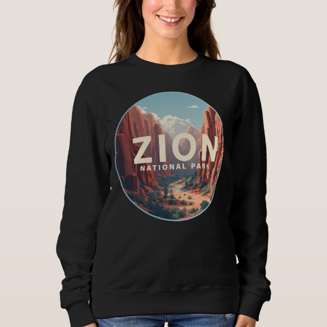 Sudadera Parque nacional Zion Utah (Anverso)