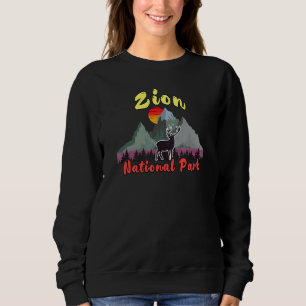 Sudadera Parque nacional Zion Visitante Utah Hiker