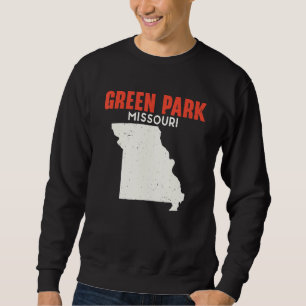 Sudadera Parque Verde Misuri EE. UU. Estado América Viajes