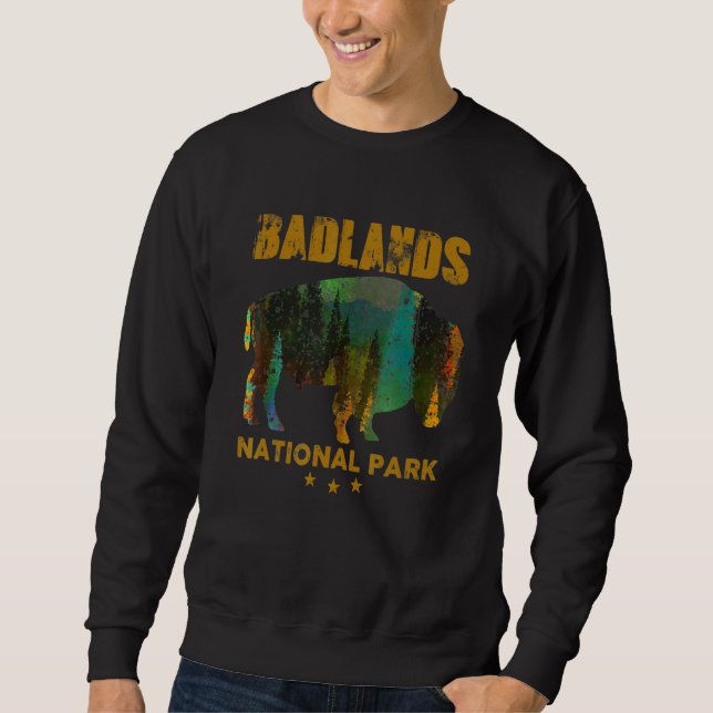 Sudadera Parques nacionales de Badlands (Anverso)
