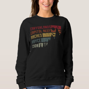 Sudadera Parques nacionales del estado de Utah Beehive 5 Br