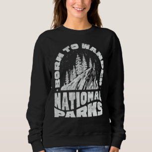 Sudadera Parques Nacionales Estados Unidos - Oso - Nacido E